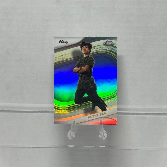 Disney Topps Chrome 2025 Peter Pan Live Action Refractor - Picture 3 of 6